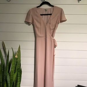Mumu Wrap Bridesmaid Dress